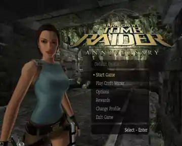 Tomb Raider Anniversary (USA) screen shot title
